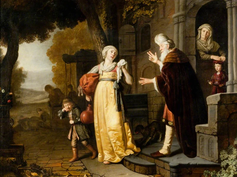 1619-Jan Victors - L'esilio di Agar e Ismaele
